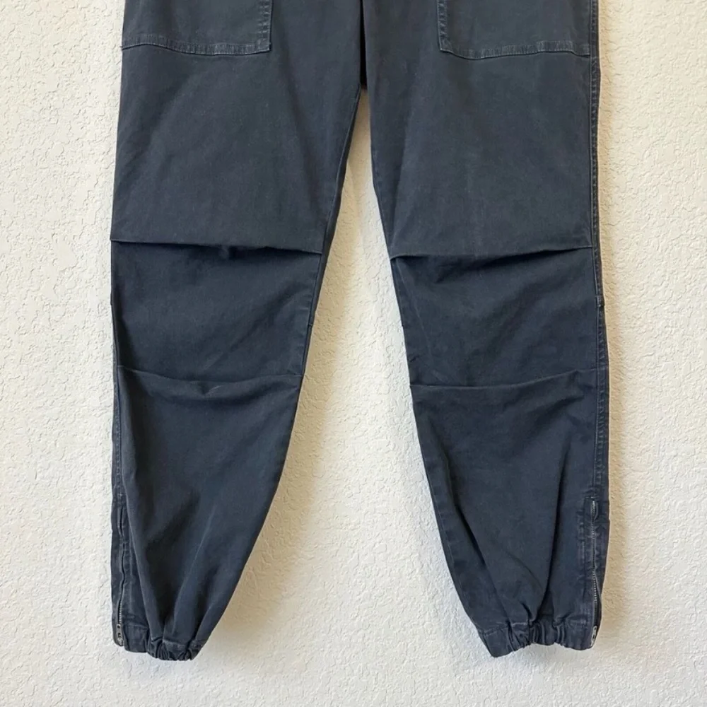 Nili Lotan Pants Womens Dark Navy French military Cropped zipper NWT - Picture 6 of 13